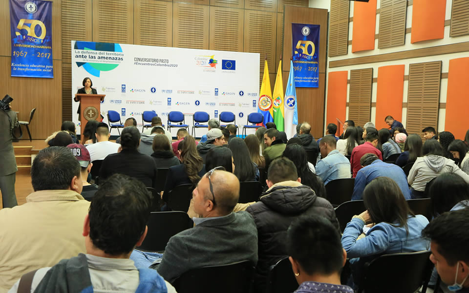 CONVERSATORIO COLOMBIA 2020: “LA DEFENSA DEL TERRITORIO ANTE LAS AMENAZAS DE LA MINERÍA Y EL DESPLAZAMIENTO”